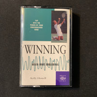 CASSETTE Kelly Howell Brain Sync Subliminal Self Help 'Winning' (1995) success tape