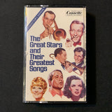 CASSETTE The Great Stars and Their Greatest Songs [Tape 3] (1985) Al Martino, Diana Ross, Sammy Kaye