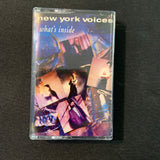 CASSETTE New York Voices 'What's Inside' (1993) vocal jazz tape GRP harmonies