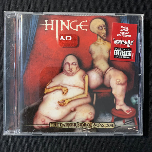CD Hinge A.D. 'The Darker Side of Nonsense' (2001) Dry Kill Logic name change deleted CD