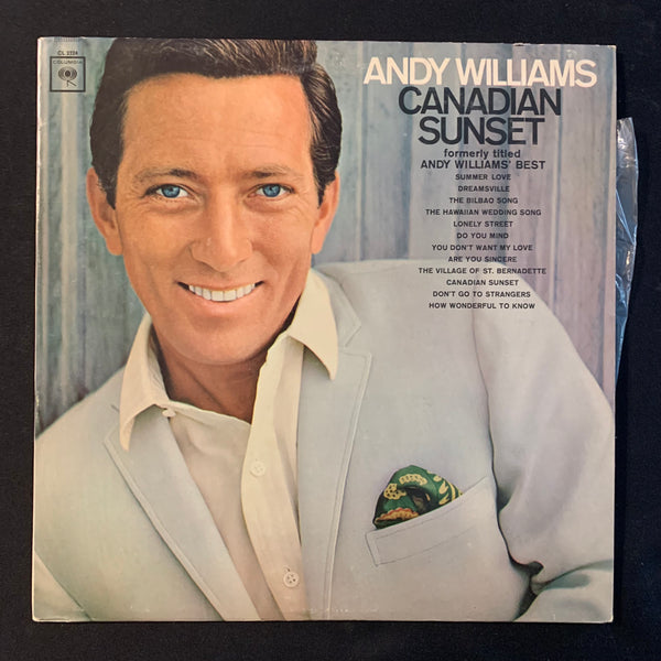 LP Andy Williams 'Canadian Sunset' (1965) VG+/VG+ vinyl record