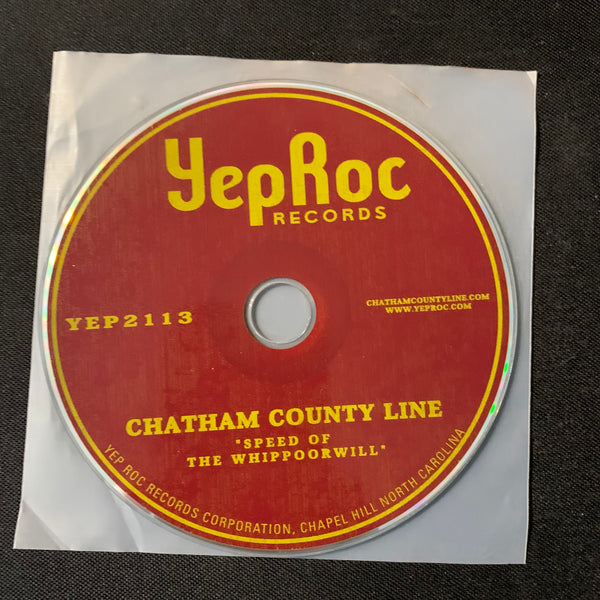 CD Chatham County Line 'Speed Of the Whippoorwill' (2006) promo disc only