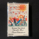 CASSETTE Newell Oler 'Because You Asked' piano relaxation easy listening tape