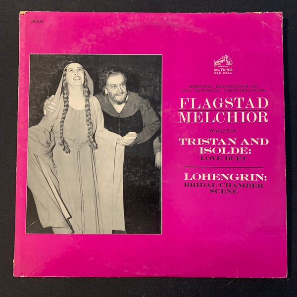 LP Kirsten Flagstad, Lauritz Melchior 'Wagner: Tristan and Isolde, Loehngrin' (1962) VG/VG opera classical vinyl record