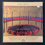 LP Carl Off 'Carmina Burana (Cantiones Profanae)' (1957) Cologne Radio Symphony Orchestra; Wolfgang Sawallisch VG/VG