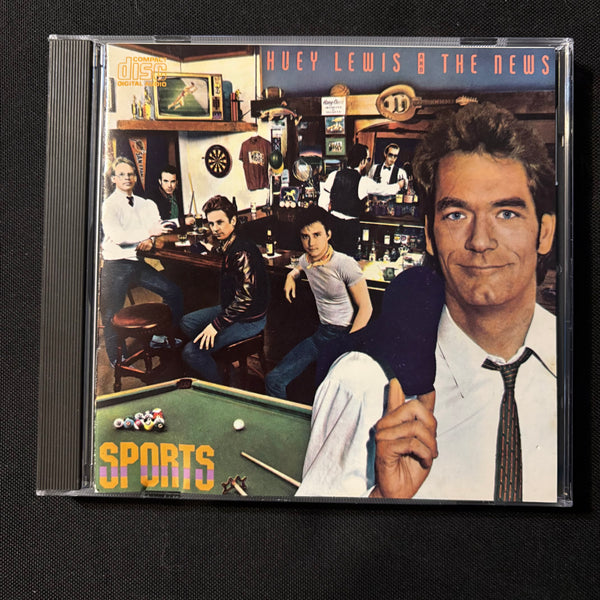CD Huey Lewis and the News 'Sports' (1984) I Want a New Drug, Heart of Rock and Roll