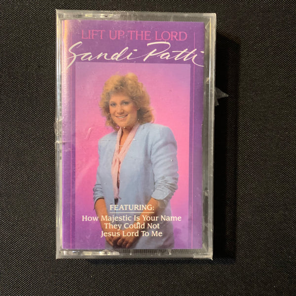 CASSETTE Sandi Patti 'Lift Up the Lord' (1990) new sealed tape Heartsong Christian