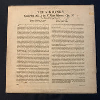 LP Pascal String Quartet 'Tchaikovsky Quartet No. 3 in E Flat Minor' red vinyl record classical music