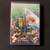 TEXAS INSTRUMENTS TI 99/4A Atlantis (1984) tested UK cassette game software