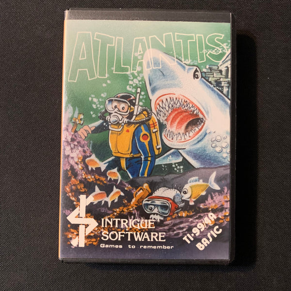 TEXAS INSTRUMENTS TI 99/4A Atlantis (1984) tested UK cassette game software