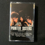 CASSETTE Pointer Sisters 'Contact' (1985) Dare Me 1980s R&B pop soul