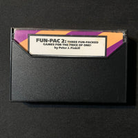 TEXAS INSTRUMENTS TI 99/4A Fun Pac 2 (1984) tested UK cassette game software