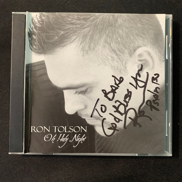 CD Ron Tolson 'Oh Holy Night' (2001 ) Christian singer Christmas music