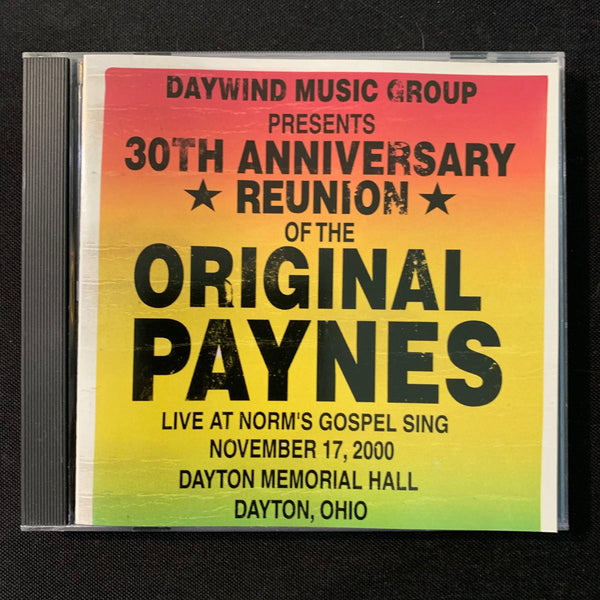 CD The Paynes '30th Anniversary Reunion' (2001) gospel live