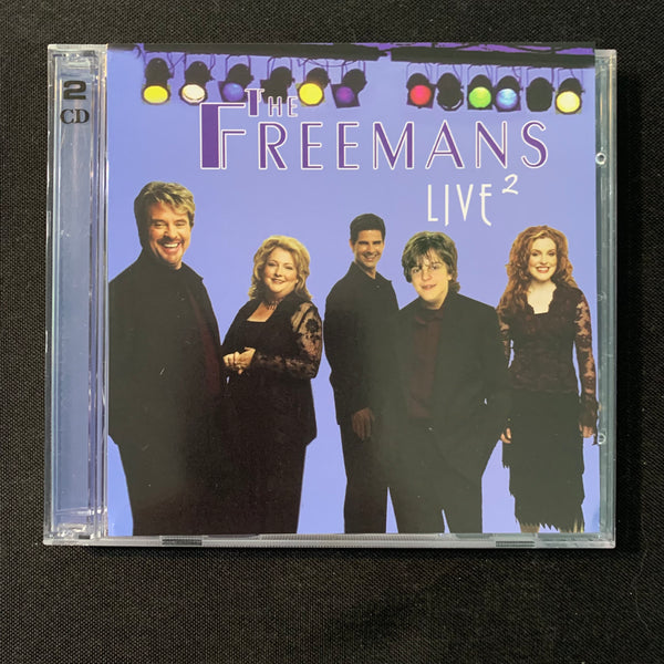 CD The Freemans 'Live X 2' (2004) double album gospel