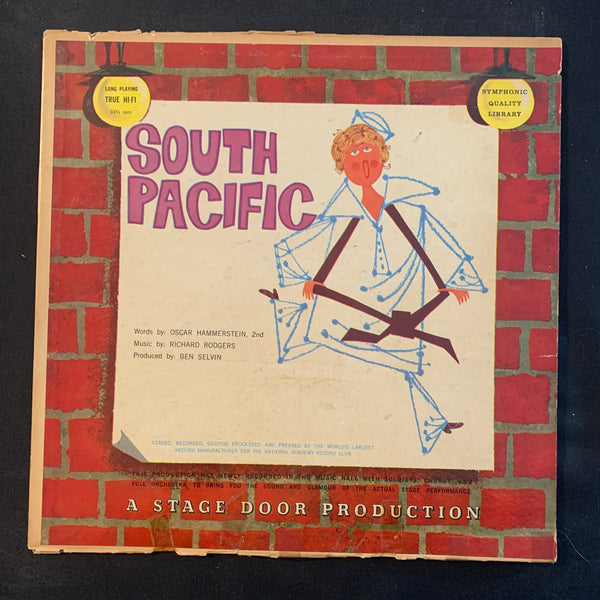 LP South Pacific (1959) Rodgers and Hammerstein VG+/G+ National Academy Record Club