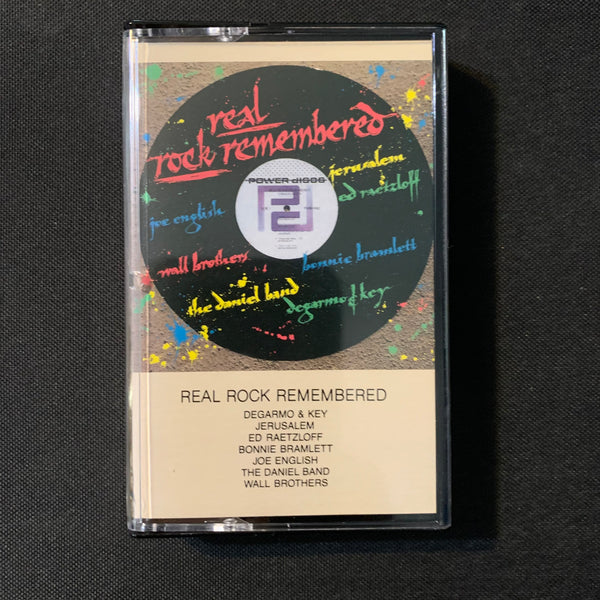 CASSETTE Real Rock Remembered (1986) DeGarmo and Key, Daniel Band, Joe English