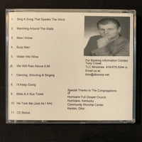 CD Tony Crowe 'Live' (2002) Ohio Christian singer