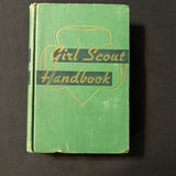 BOOK Vintage Girl Scout Handbook (1949) hardcover vintage scouting very good