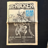 MAGAZINE U.S. Rocker v6n8 (1995) Fear Factory, Extreme Noise Terror, Death, Derek Hess, Flotsam and Jetsam