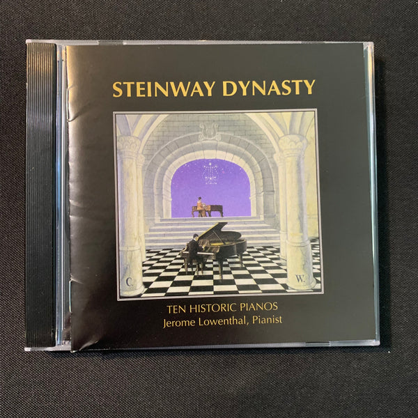 CD Jerome Lowenthal 'Steinway Dynasty: Ten Historic Pianos' (1996) Schubert, Paderewski, Liszt
