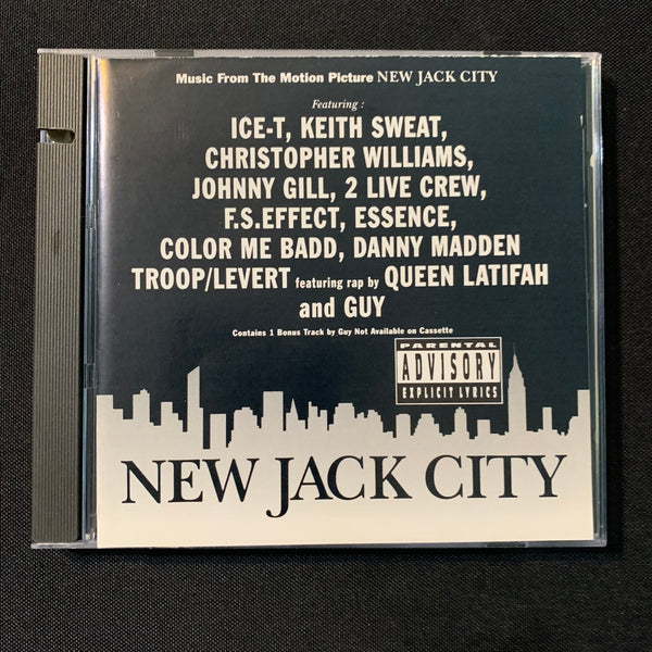 CD New Jack City soundtrack (1991) Ice-T, Keith Sweat, 2 Live Crew, Color Me Badd