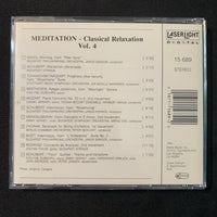 CD Meditation: Classical Relaxation Vol 4 (1991) Schubert, Beethoven, Mozart, Dvorak