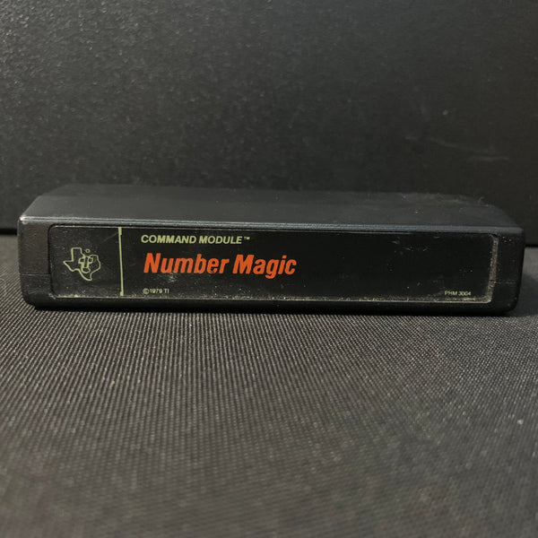 TEXAS INSTRUMENTS TI 99/4A Number Magic (1982) cartridge educational