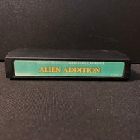 TEXAS INSTRUMENTS TI 99/4A Alien Addition (1982) math game cartridge green label