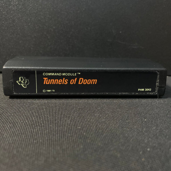 Texas Instruments Doom TEXAS INSTRUMENTS TI 99/4A Tunnels Of Doom (1981) cartridge only – The ...