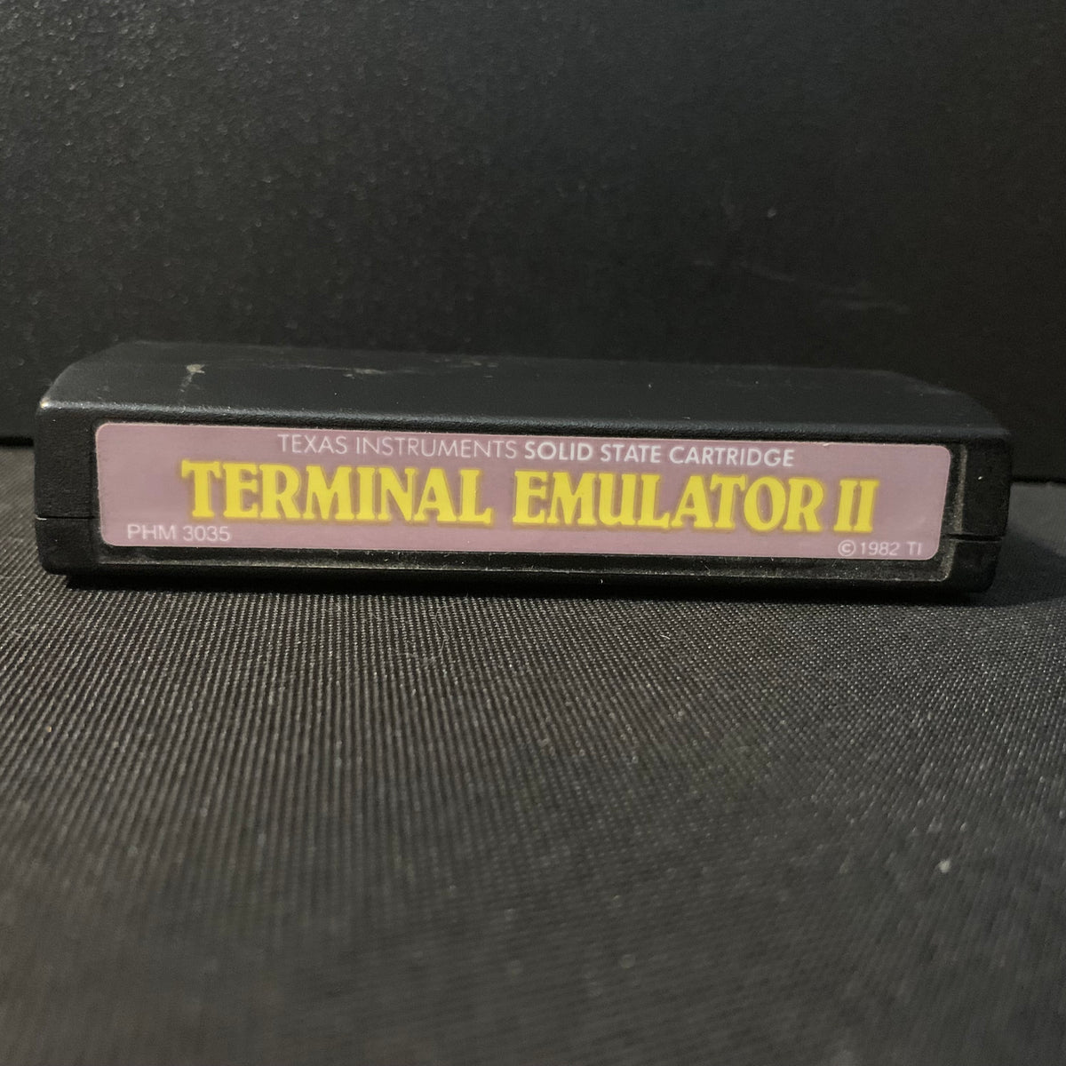 TEXAS INSTRUMENTS TI 99/4A Terminal Emulator II (1982) modem speech ca ...