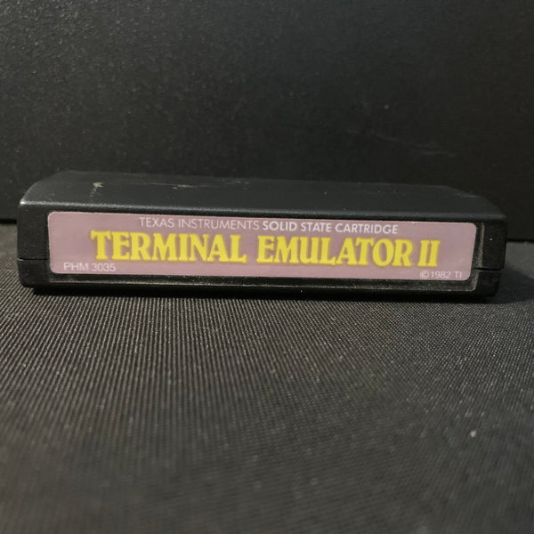 TEXAS INSTRUMENTS TI 99/4A Terminal Emulator II (1982) modem speech cartridge