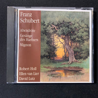 CD Franz Schubert 'Abendrote, Gesange des Harfners, Mignon' (1997) Robert Holl, Ellen van Lier, David Lutz