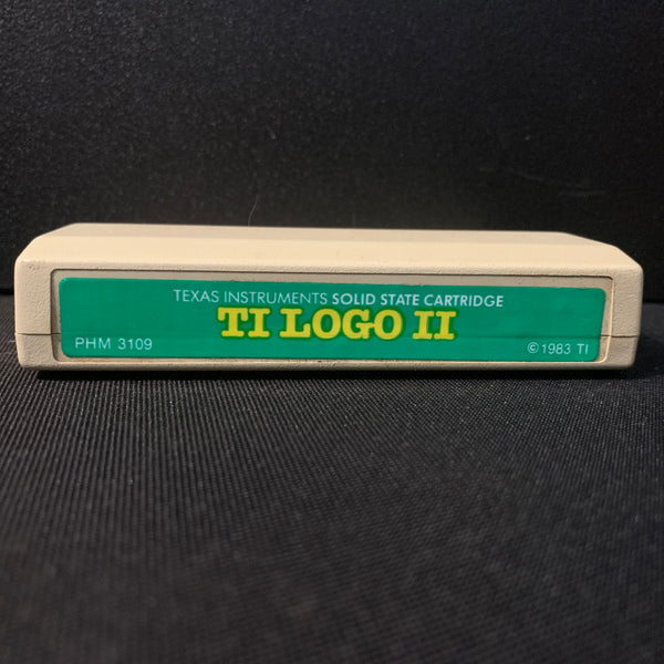 TEXAS INSTRUMENTS TI 99/4A Logo II (1983) cartridge children's program ...
