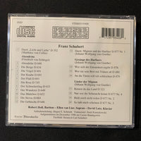 CD Franz Schubert 'Abendrote, Gesange des Harfners, Mignon' (1997) Robert Holl, Ellen van Lier, David Lutz