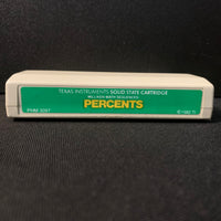 TEXAS INSTRUMENTS TI 99/4A Percents (1982) cartridge Milliken math educational