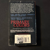 BOOK Anonymous 'Primary Colours' (1998) PB movie tie-in Bill Clinton Joe Klein