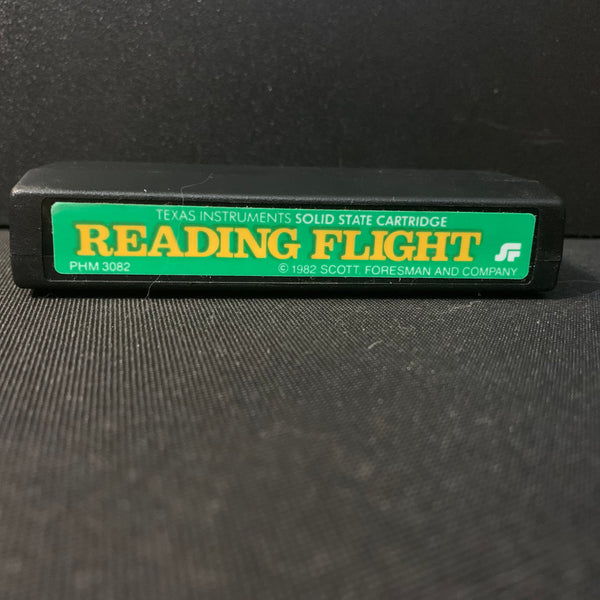 TEXAS INSTRUMENTS TI 99/4A Reading Flight (1982) black cartridge Scott Foresman