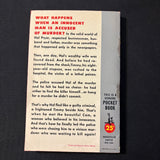 BOOK James McConnaughey 'Three For the Money' (1955) Pocket pulp PB mystery