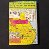 BOOK Hugh Lawrence Nelson 'Dead Giveaway' (1950) Dell pulp mystery paperback