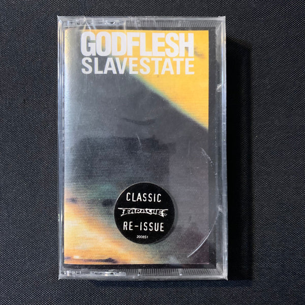 CASSETTE Godflesh 'Slavestate' EP (1995) new sealed tape reissue industrial