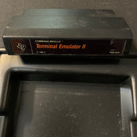 TEXAS INSTRUMENTS TI 99/4A Terminal Emulator II (1980) boxed tested modem speech cartridge