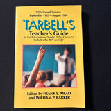 BOOK Tarbell's Teacher's Guide to International Sunday School Lessons 79th 83-84