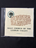 CD Male Chorus of the Lehigh Valley 'Summer Harmony Volume 1' (1997) Pennsylvania