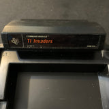 TEXAS INSTRUMENTS TI 99/4A TI Invaders (1981) boxed tested video game cartridge complete