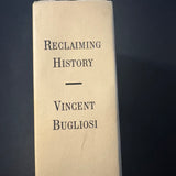 BOOK Vincent Bugliosi 'Reclaiming History' (2007) HC 1st edition no dust cover +CD