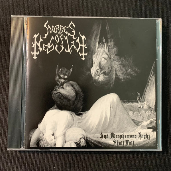 CD Hordes of Nebulah 'And Blasphemous Night Shall Fall' (2004) US black metal
