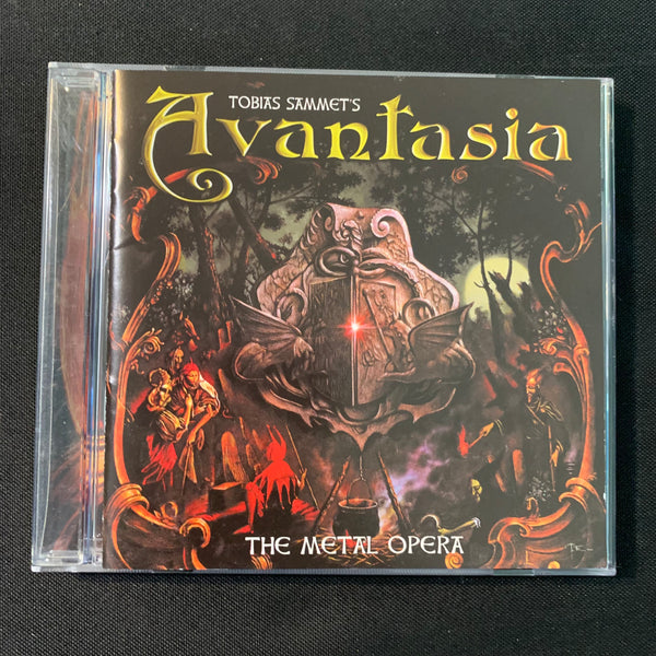 CD Avantasia 'The Metal Opera' (2001) Kai Hansen, Timo Tolkki, Tobias Sammet