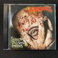 CD Grog 'Scooping the Cranial Insides' (2011) Portugal brutal death metal grindcore