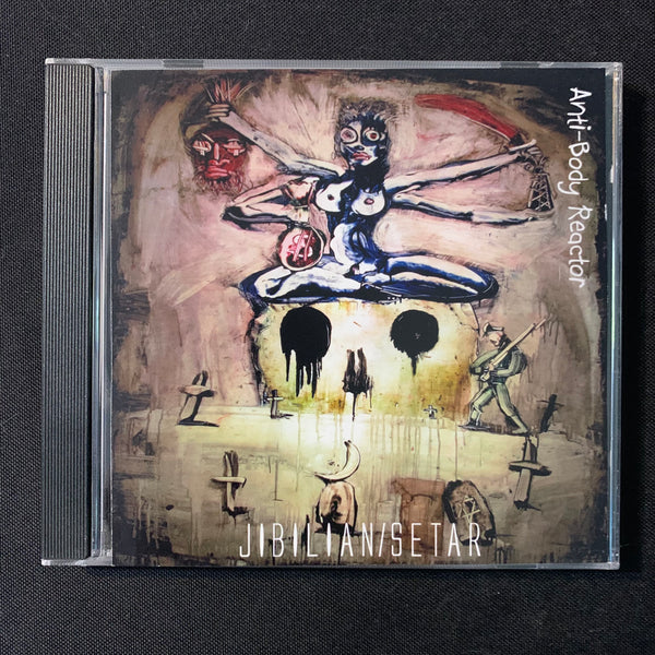 CD Gary Jibilian/Jay Setar 'Anti Body Reactor' (2009) stick and drums duo prog rock